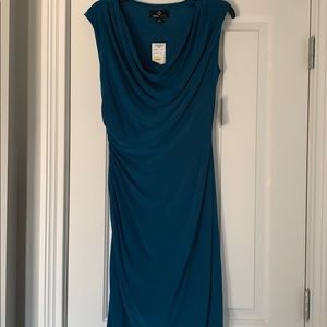 NWT Ronni Nicole blue sheath dress